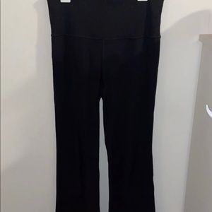 Athleta studio flare yoga pants